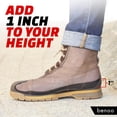 thumbnail image 2 of Plantillas Benoo para aumento de altura para hombre y elevadores de zapatos de 2,54 cm, 2 of 6