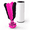 Pink & Black PRO, variant on Green & Black PRO Kickit Pro-Trainer Soccer Skill Trainer for Outdoor Indoor Yard Beach Tailgate