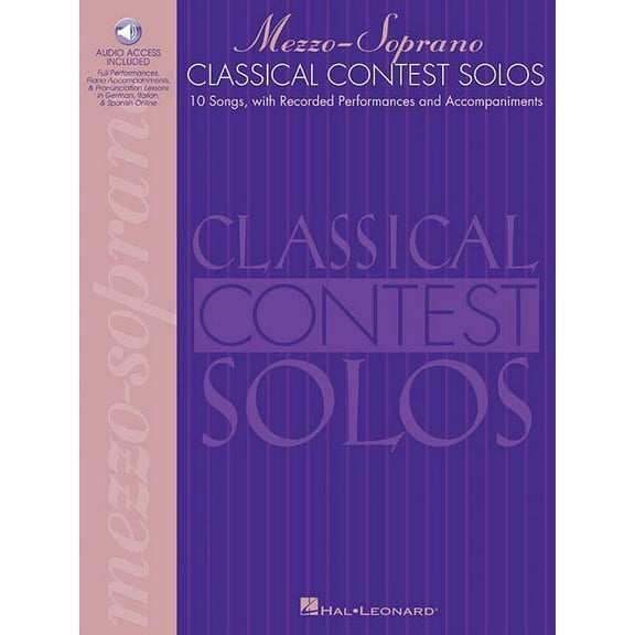 Classical Contest Solos - Mezzo-Soprano