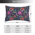 thumbnail image 2 of Balery Floral Funda de Cojín Estampada, Regalos para Mujeres, Regalos de Amor para Ella, Regalos para Novia o Esposa, Funda de Almohada-14"x20", 2 of 6