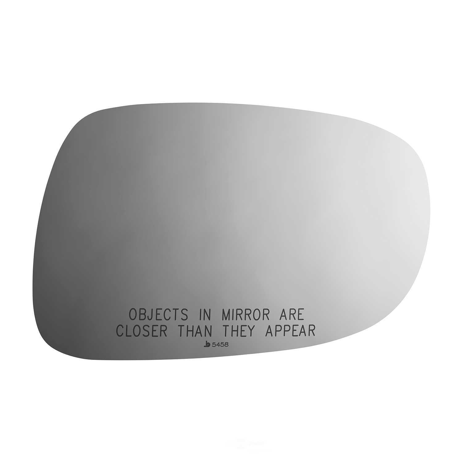 Burco Side View Mirror Replacement Glass - Clear Glass - 5458