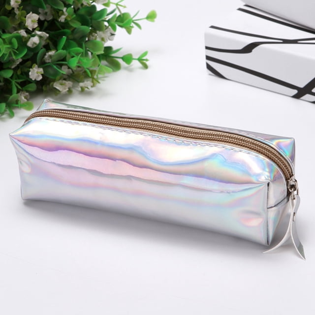 Xihbxyly Ofertas Prime Del Día Estuche de Tela Deslumbrante de Moda, Bolsa de Almacenamiento de Papelería de Gran Capacidad para Estudiantes, Bolsa de Almacenamiento para Exámenes