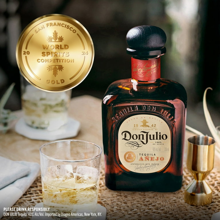 Don Julio Añejo Tequila, 750 mL, 40% ABV - Walmart.com Don Julio Añejo Tequila, 750 mL, 40% ABV - Walmart.com