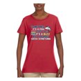 thumbnail image 2 of Wild Bobby, Sometimes It's A Fish Other Times It's A Buzz, Fishing, Women Graphic Tee, Red, Small, 2 of 4
