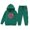 Dark Green, variant on Long Sleeve Solid Warm Hoodie and Sweatpants Set for Child Toddler Boys Girls, Casual Hooded Pullover Sweat Suit Jogger Outfit