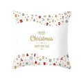 thumbnail image 1 of Funda de almohada decorativa para Navidad y Año Nuevo, funda de cojín para sofá, dormitorio, decoración del hogar, regalo de Navidad, 45x45cm, 1 of 4