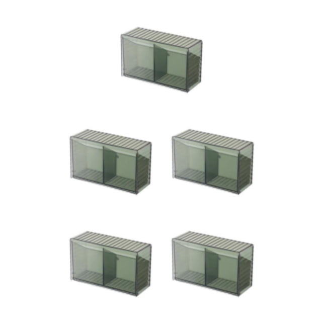 Billuyoard Necesidades diarias de ABS Almacenamiento montado Caja de pared para baño Caja montada en la pared para necesidades diarias fáciles Type2 NO2