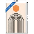 thumbnail image 3 of Abstract - Geometric Shapes in Balance Wall Poster, 22.375" x 34", Framed, 3 of 6