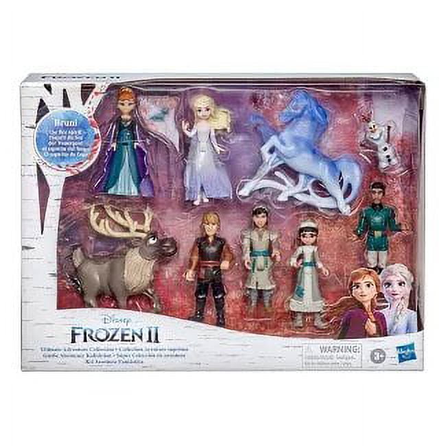  Disney Frozen Anna, Elsa, & Mattias Small Dolls 3 Pack Inspired  by The Frozen 2 Movie : Toys & Games