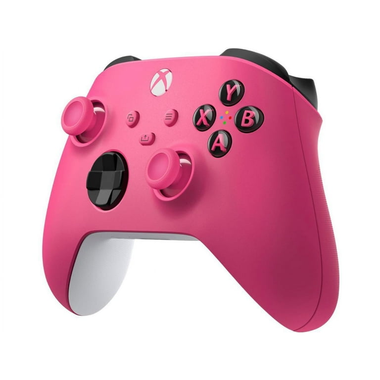 Wireless Microsoft Pink Xbox Controller - Deep