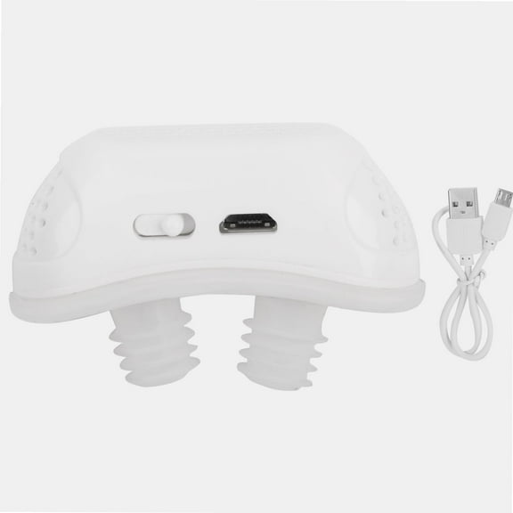 Anti Snoring Devices, Portable Snore Reducing Aids,Professional Electric Intelligent Anti Snoring Sleeping Breath Aid Health Care Accessory,Smooth Breathing, for Grinding Teeth And Stop Sno [WHITE]