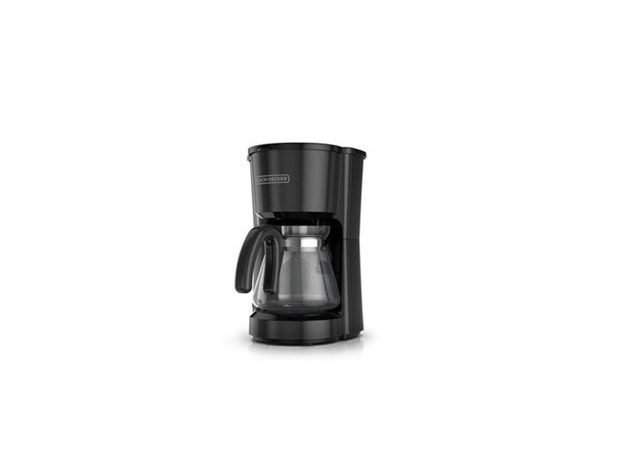 5-Cup Coffee Maker One-touch Control Compact Apartments RVs Dorm Room Easy-Clean