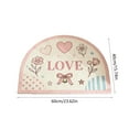 thumbnail image 3 of Valentines Day Kitchen Rugs Non Slip Washable, 16x24 Inch Absorbent Floor Mat with Cushioned Backing for Entryway Doorway Sink Front Porch Laundry Room Decor, 3 of 7
