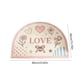 thumbnail image 3 of Felpudo antideslizante para cocina con el Día de San Valentín | Alfombra absorbente de poliéster para entrada y baño | Felpudo blanco de 40 x 60 cm con reverso antideslizante, 3 of 6