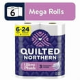 thumbnail image 2 of STARLIGHT- Ultra Plush Toilet Paper 3 Ply 6 Mega Rolls 3X Absorbent Soft 1530 Sheets New, 2 of 6