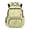Green Headgehog Rabbit, variant on Cartoon Cat Pink Print 17 Inch Schoolbag Spacious Kids Backpack with Multi-Pockets Primary School Bookbag Travel Backpacks for Elementary Student Girls Rucksack