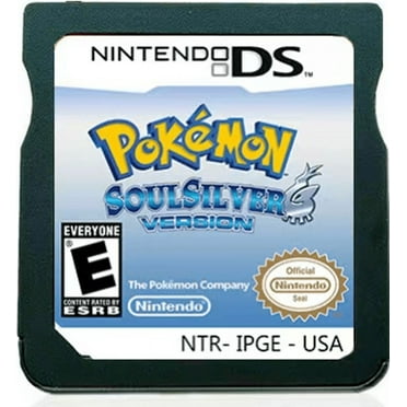 NDS 2DS 3DS XL SoulSilver Version Game Card US Version