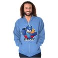 thumbnail image 5 of Classic Japanese Video Game Mega Man Zip Up Hoodie Men's Women's Brisco Brands 2X, 5 of 6