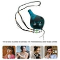 thumbnail image 3 of WHAMVOX 1Pc 6 Hole Ocarina Dolomite Ocarina Music Instrument Gift with Rope and Bag (Blue), 3 of 8