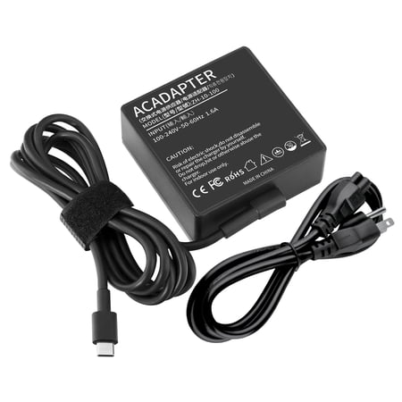 PROKWR 100W AC Adapter Charger Compatible with Asus ROG Flow Z13 GZ301ZA-LD016W Power Supply Cord Mains PSU