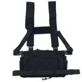 thumbnail image 3 of Bolsa de aparejo de pecho táctico ajustable, mazo de cables para Radio, paquete frontal, funda, chaleco militar, cintura de pecho de dos vías, 3 of 4