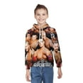 thumbnail image 4 of Wrestling Hoodies for Boys Girls, Kids 3D Print Pullover Hooded with Pocket, Casual Long Sleeve Sweatshirt Hoodies, Gifts for Wrestling Fans, 4 of 6