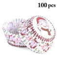 thumbnail image 4 of Christmas Baking Cups Set Printed Nonstick Holiday Cupcake Liners Pastry Bags, 4 of 10