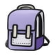 thumbnail image 2 of Mochila para la escuela primaria, gran capacidad, de doble hombro multifuncional, grados 3-6 E, 2 of 7