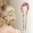 thumbnail image 2 of Unique Bargains 1 Pc Chignon Pin U-shaped Toothed Hair Hairpin for Women Colorful, 2 of 5