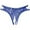 Blue, variant on Seductiva Clothing Womens Underwear Cotton Hipster Panties Women's Lace Underpants Open Crotch Panties Low Waist Briefs Underwear Soft Strech Ladies Breathable