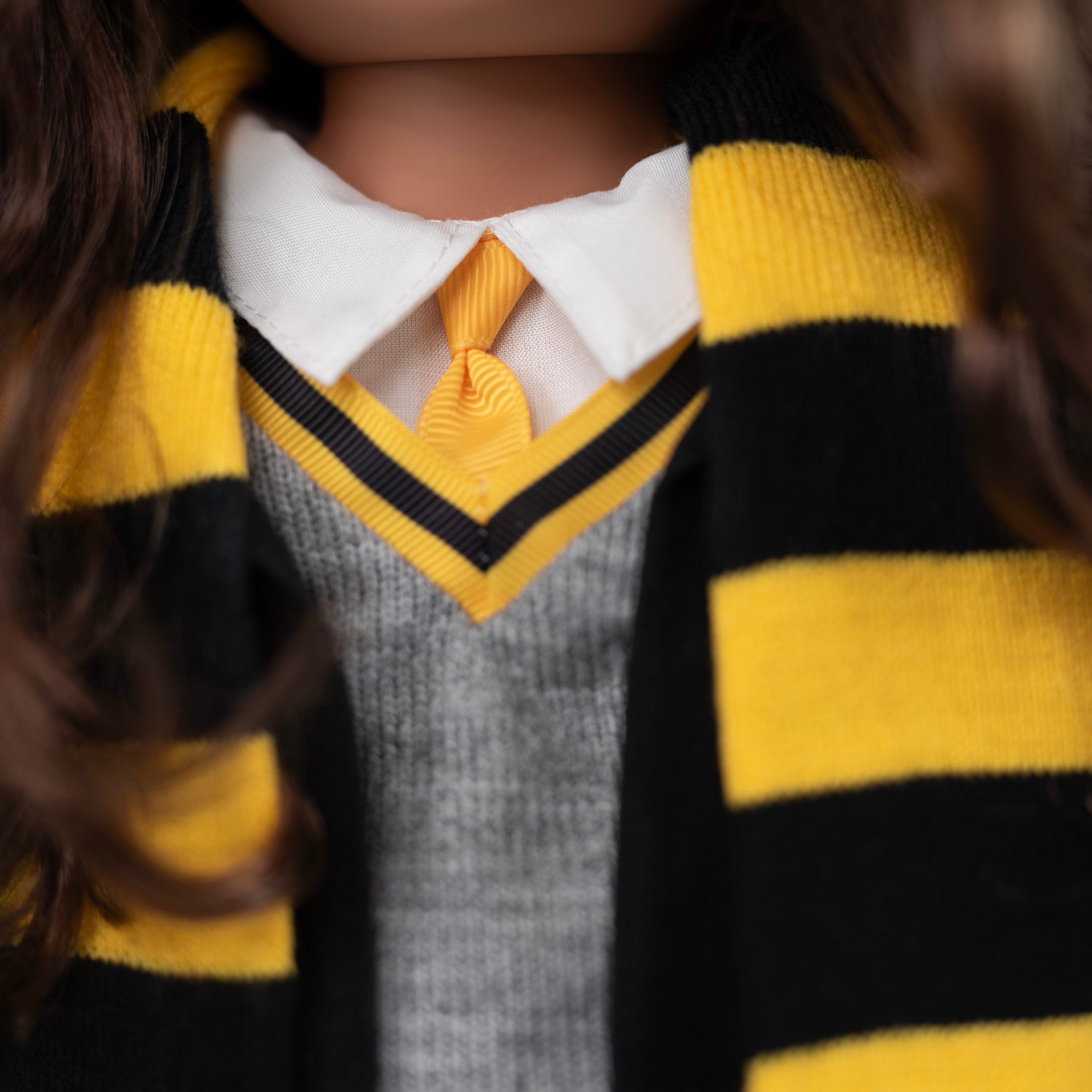 My Life As Harry Potter Hufflepuff Posable 18-inch Doll,  Brunette Hair, Brown Eyes
