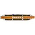 thumbnail image 3 of Hohner Harmonica 532 Blues Harp MS - Key of A Bundle with Key Stickers, Harmonica Beginner Manual, and Austin Bazaar Polishing Cloth, 3 of 4