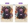 thumbnail image 2 of Labrador Retriever Portrait Watercolor Vintage Retro Styles House Flag 28x40in Double Sided Lab Dog Lover Gifts Outdoor Decor - 00001, 2 of 5