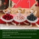 thumbnail image 5 of Bewildely Hogar Oficina pared chimenea Navidad colgante muñeca portátil Navidad colgante decoración Festival ornamento regalo de cumpleaños Kits de decoración para fiestas Negro Bewildely HA069081-02, 5 of 6