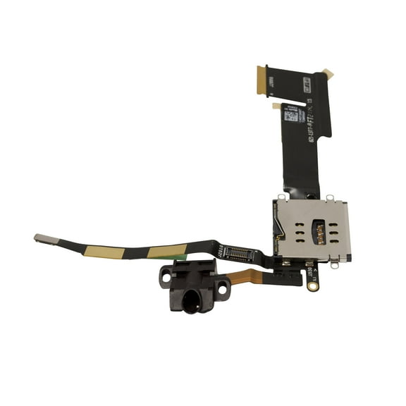 iPad 2 Replacement Headphone Jack And Sim Card Tray Slot Flex Cable