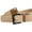 Khaki, variant on ® 1 3/8” 35MM Khaki Nylon Belt | Size 32-36 | Airport Security Checkpoint Friendly | Metal Free | Nickel Free | Hypoallergenic | TSA-Friendly | Metal Detection Friendly