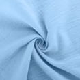 thumbnail image 6 of Oiangi Women's Cotton Linen Pants Drawstring Elastic Waist Pant Casual Loose Fit Palazzo Trousers with Pockets Blue S, 6 of 8
