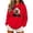 Red A, variant on Animal Graphic Hoodie for Women Long Sleeve Pullover Sweatshirt Casual Fall Holiday Party Tops Relaxed Seasonal Daily Wear Outfit Layer Style Weekend Red L