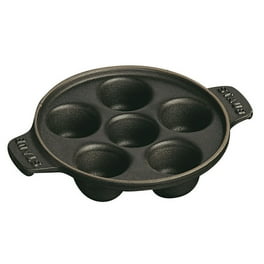 Staub Cast Iron 0.5-qt Baby Wok - Graphite Grey - Walmart.com Staub Cast Iron 0.5-qt Baby Wok - Graphite Grey - Walmart.com
