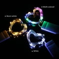 thumbnail image 2 of 3M/9.8Ft Cuerda de Alambre de Cobre Super Soft Bend Light Strip para Decoración Festiva CACAGOO Cadena de luz, 2 of 7