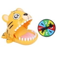 thumbnail image 2 of Juguete Interactivo Para Morder Los Dedos, Juego De Broma Divertido Seguro Y Entretenido Para Niños, Juego De Mesa Portátil Con Dientes De Cocodrilo Con Rueda Giratoria Para, 2 of 7