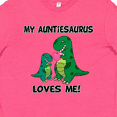 thumbnail image 4 of Inktastic My Auntiesaurus Loves Me Youth T-Shirt, 4 of 5