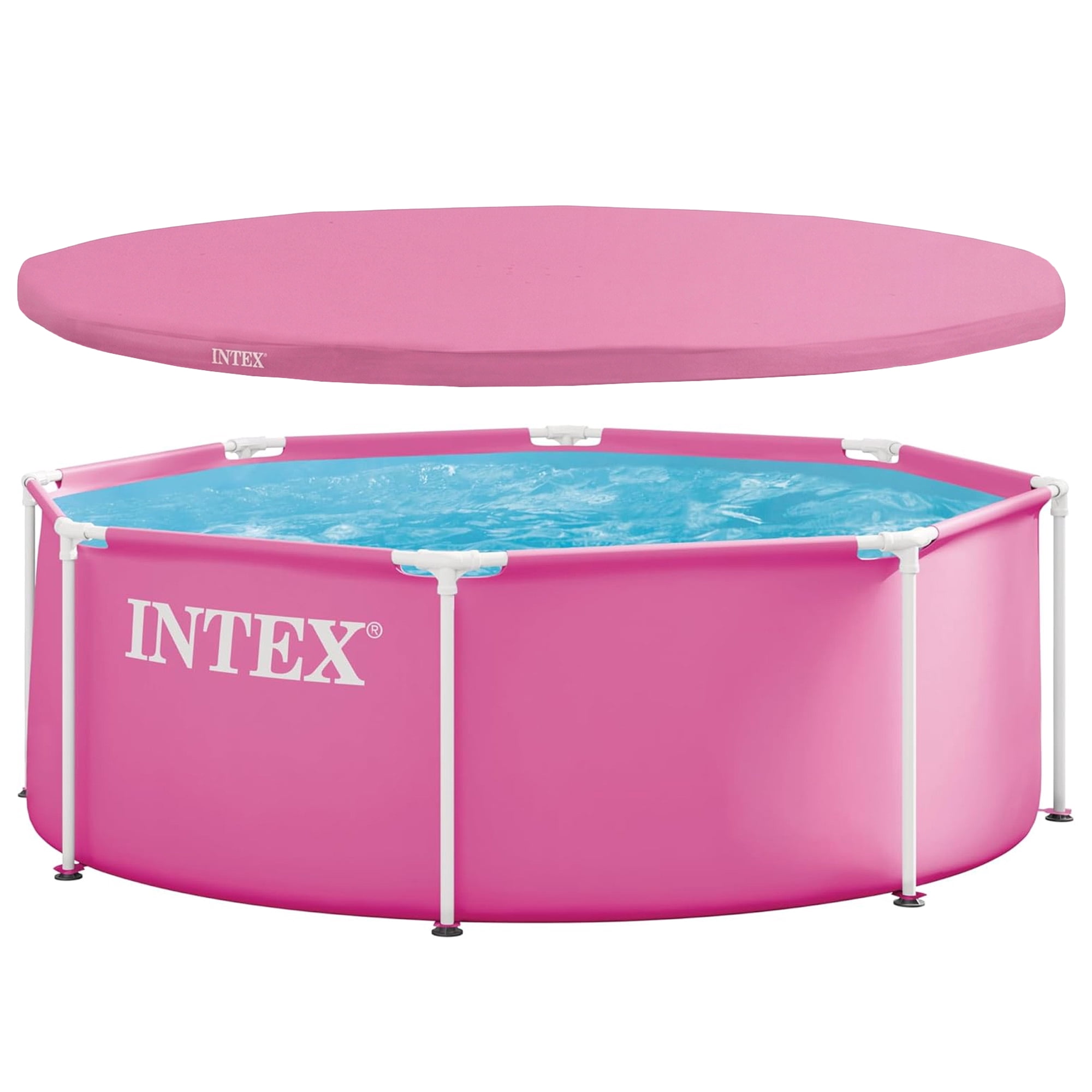 Intex, Rectangular Metal Frame Pool, 86 5/8