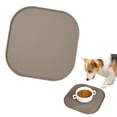 thumbnail image 2 of Goowood Dog Feeding Mat Silicone Dog Food Mat with Raised Edge Waterproof Tray for Dog Bowls Large Nonslip Easy Clean Pet Mat for Dogs and Cats, 2 of 9