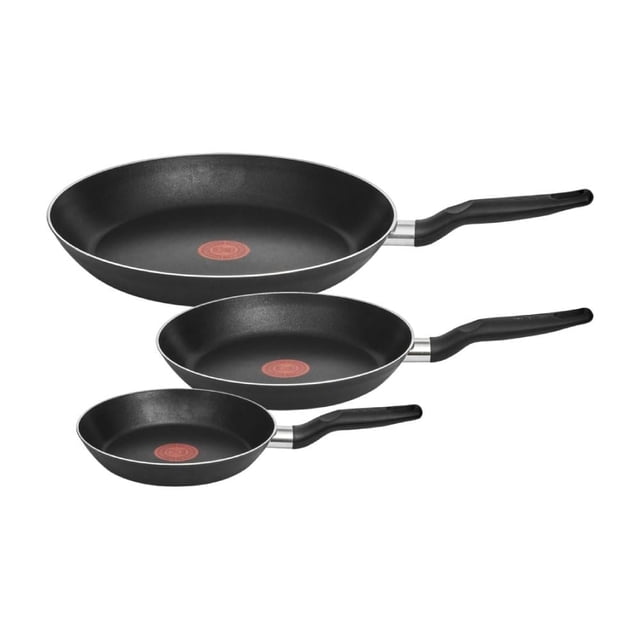 Juego de Sartenes T-fal Elemental de 3 piezas de 20, 24 y 30 cm