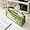 Green, variant on Monebena Pencil case Six Layer Large Capacity Pencil Case Stationery Supplies High Appearance Transparent PVC Storage Stationery Bag