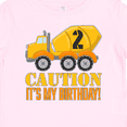thumbnail image 4 of Inktastic 2nd Birthday Construction Truck, Cement Mixer - 2 Years Old Boys or Girls Baby T-Shirt, 4 of 5