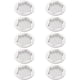 thumbnail image 1 of 20 Piezas Rejilla de Ventilación Redonda de Acero Inoxidable Cubierta de Rejilla de Ventilación Círculo para Gabinete Armario Ventilación de Aire de Escape Rejilla de Escape para Muebles de Cocina, 1 of 8