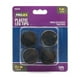 thumbnail image 1 of Puntas para patas PROJEX para muebles, redondas, negras, 3,2 cm, paquete de 4, 1 of 1