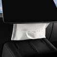 thumbnail image 4 of Reposabrazos para asiento de coche, caja de pañuelos para Tesla modelo 3 S X Y 2017- 2022 2023 2024, organizador de almacenamiento colgante, servilleta de papel, bolsa, 4 of 5